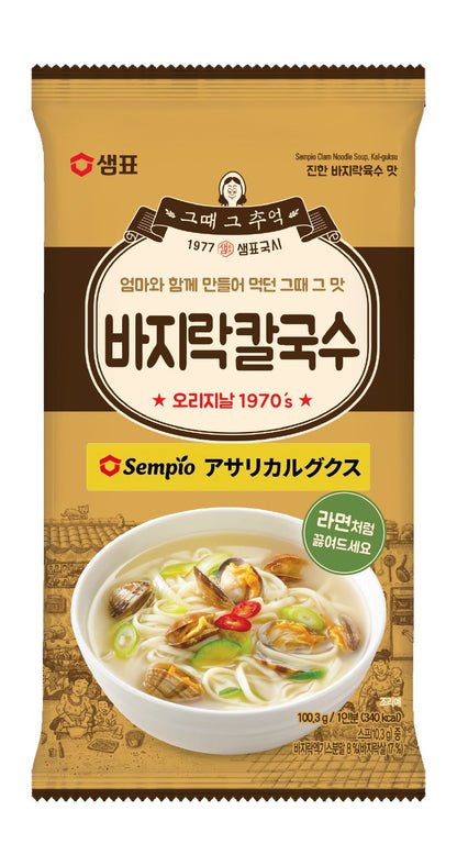 韓国食品 ククス セムピョ アサリカルグクス 乾麺 グクス 韓国うどん ラーメン風
