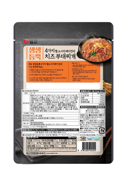 韓国食品 セムピョ プデチゲ 450g(2人前) × 12個 レトルトスープ