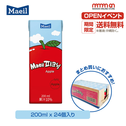 韓国ドリンク 韓国食品 マエイルピクニック りんご 果実ジュース 韓国ジュース